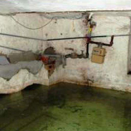 Keller unter Wasser - Gas und Wasser sind nicht erreichbar
